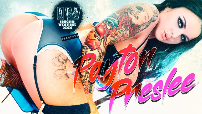 InkedVixensXXX 25 07 03 Payton Preslee takes her panties off for her new tattoo