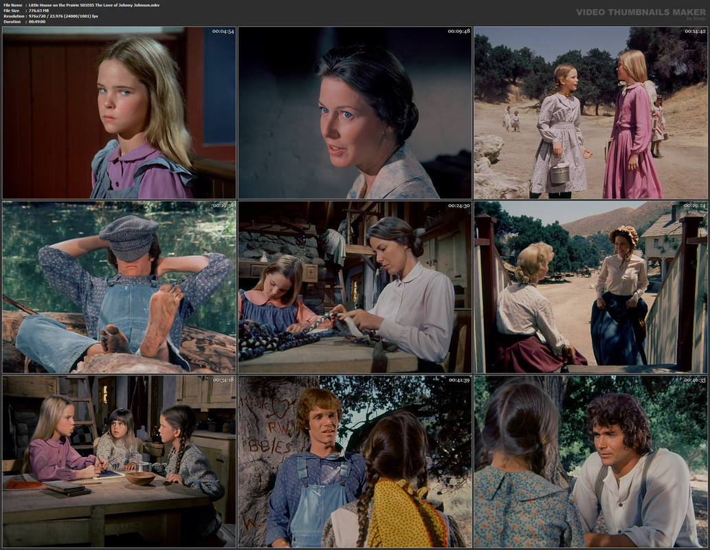 Little House on the Prairie S01E05 The Love of Johnny Johnson.mkv