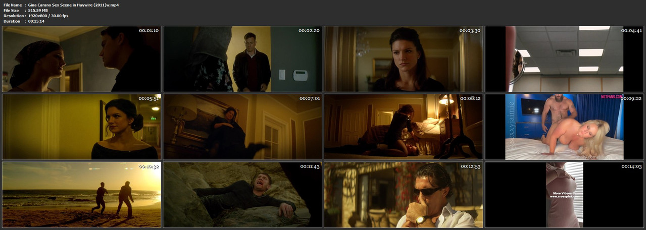 Gina Carano Sex Scene in Haywire (2011)w mp4