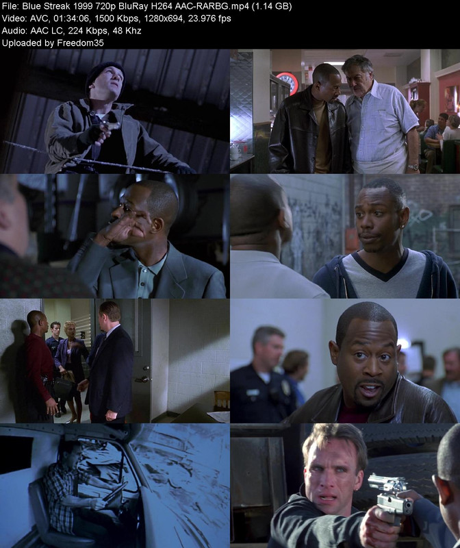 Blue Streak (1999) | Download from Rapidgator or 1Fichier