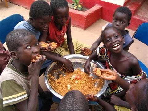 Children receiving food support