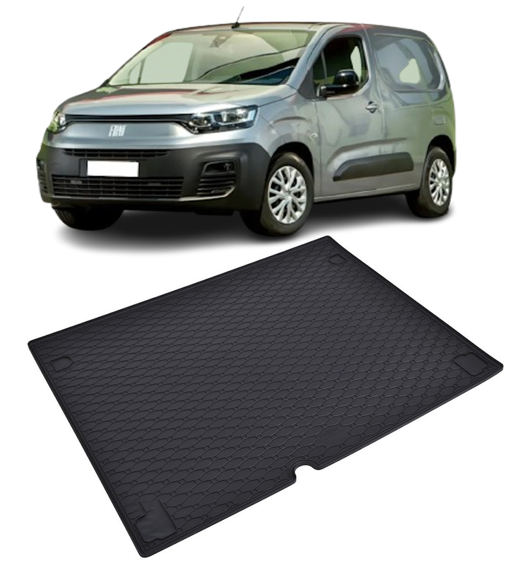 Tavita auto FIAT Doblo 5 locuri 2023- prezent, protectie portbagaj, Cri-Flo, din cauciuc 100%, compatibil cu autoturismul FIAT Doblo 5
