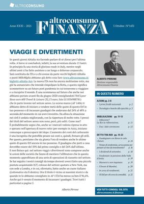 Altroconsumo Finanza N.1431 - 05 Ottobre 2021