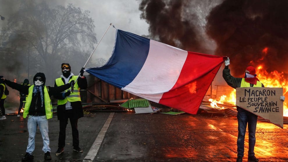 Frankreich und USA stehen kurz vor dem Bürgerkrieg