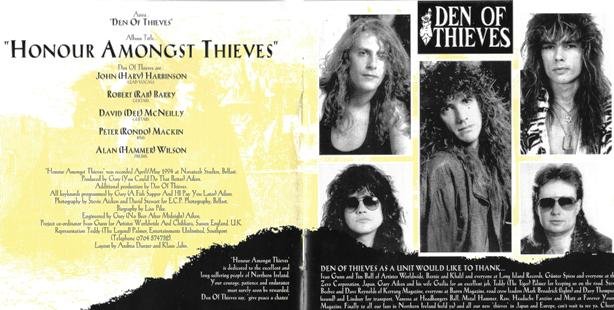 Den of Thieves - Honour Amongst Thieves (1997) Lossless