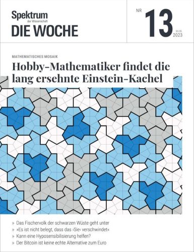 Cover: Spektrum Die Woche Magazin No 13  M&auml;rz 2023