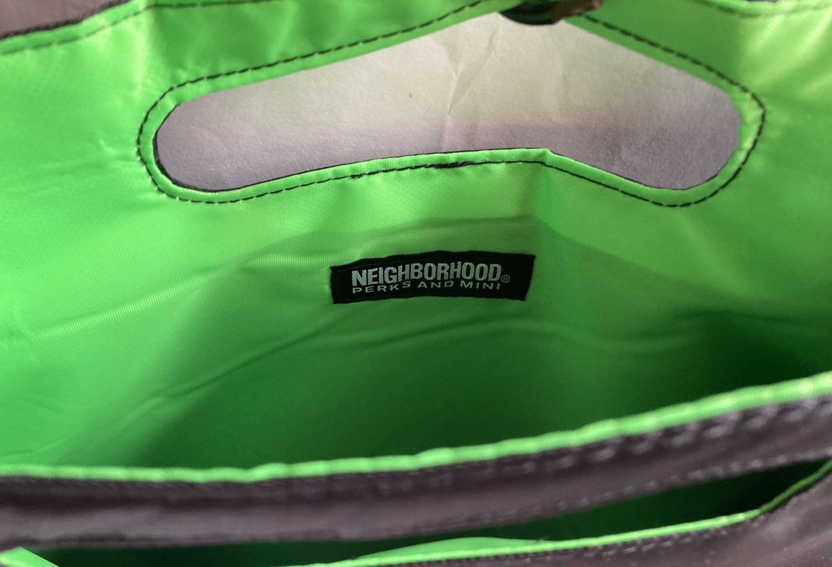 NEW NEIGHBORHOOD × P.A.M. Cross-Body Hand Shoulder Bag from