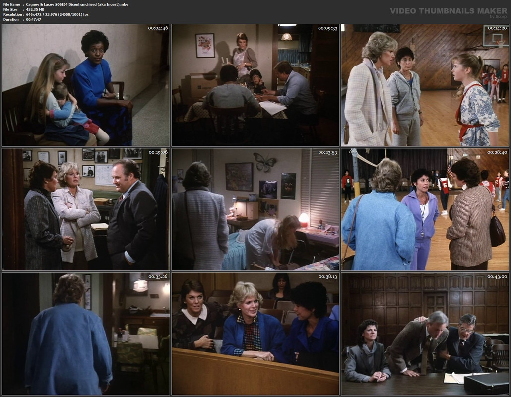 Cagney & Lacey S06E04 Disenfranchised (aka Incest).mkv