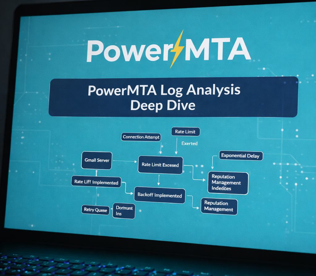 PowerMTA log file analysis and filtering