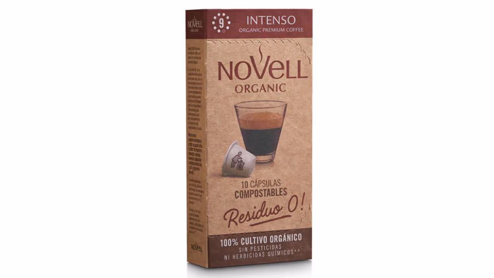 NOVELL -Nespresso - ORGANIC INTENSO-10 pc