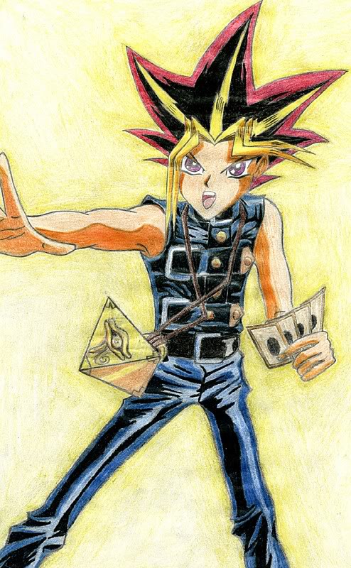 Hình vẽ Atemu (Yami Yugi) bộ YugiOh (vua trò chơi) - Page 3 1_Atemp_232