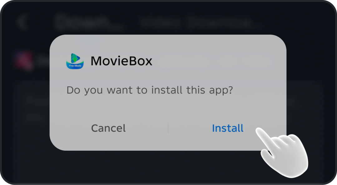 Step 2 - Install MovieBox App
