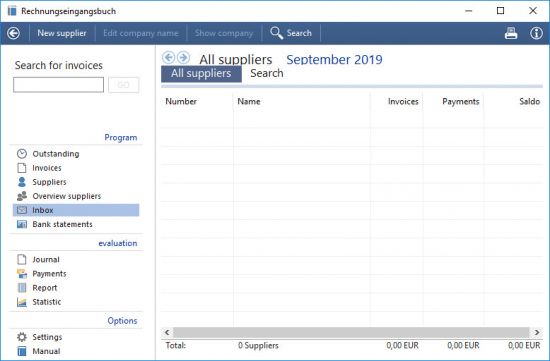 SoftwareNetz Purchase Journal 2.06 Multilingual