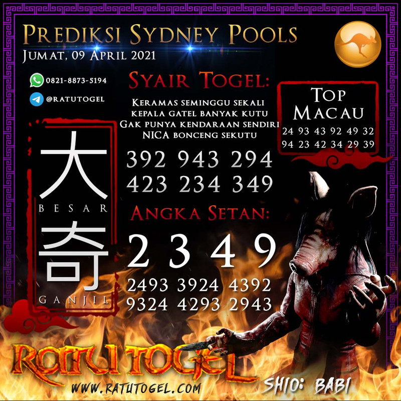 PREDIKSI NAGASAON SYDNEY