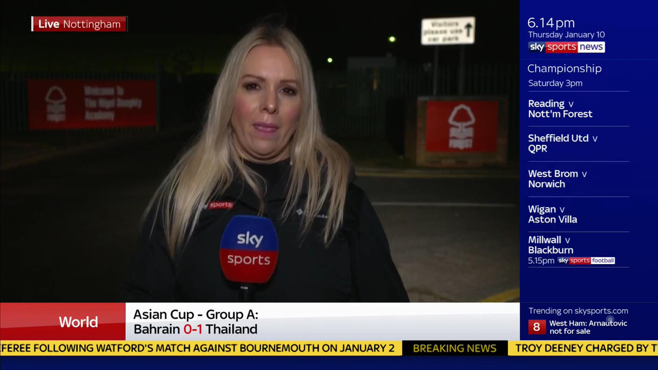10 January - 18.00.00 - Sky Sports News At 6 2019. A comprehensi