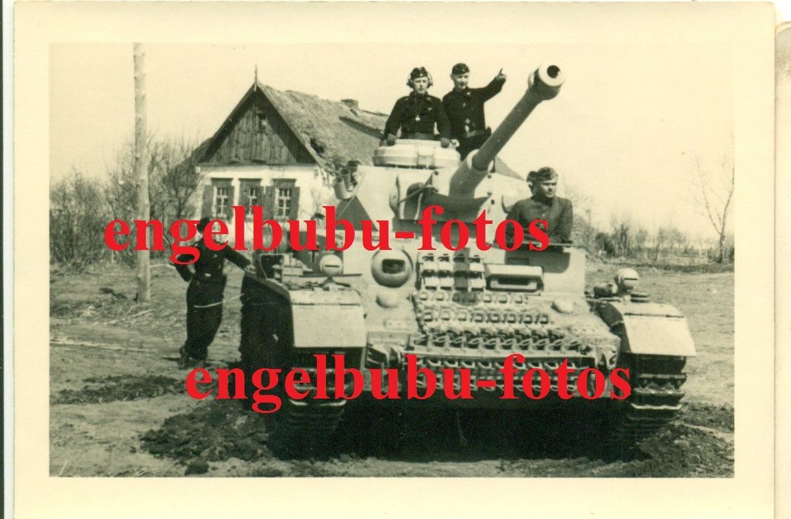 FOTO - PANZER - PANZER IV - AUSFÜHRUNG G - Selt.