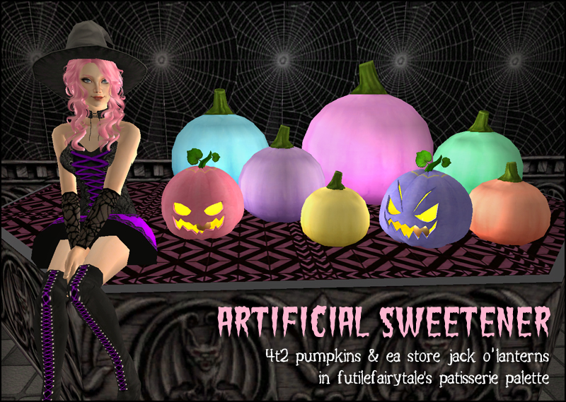 Pastel pumpkins main preview with Evelyn
