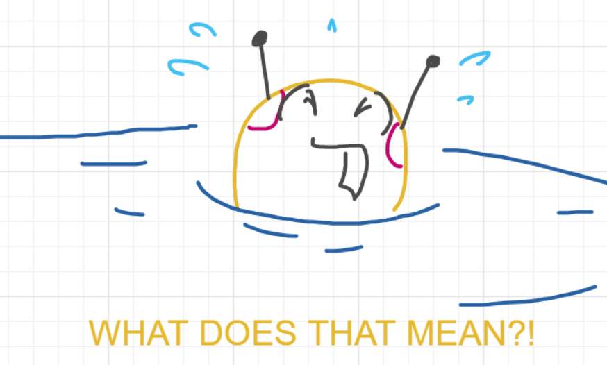 A panel from The Prime Number Few, episode eight of the Board Boards object show by Furretwalk/WalkingFurret.