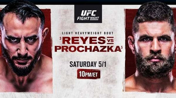  UFC Fight Night Reyes vs Prochazka 