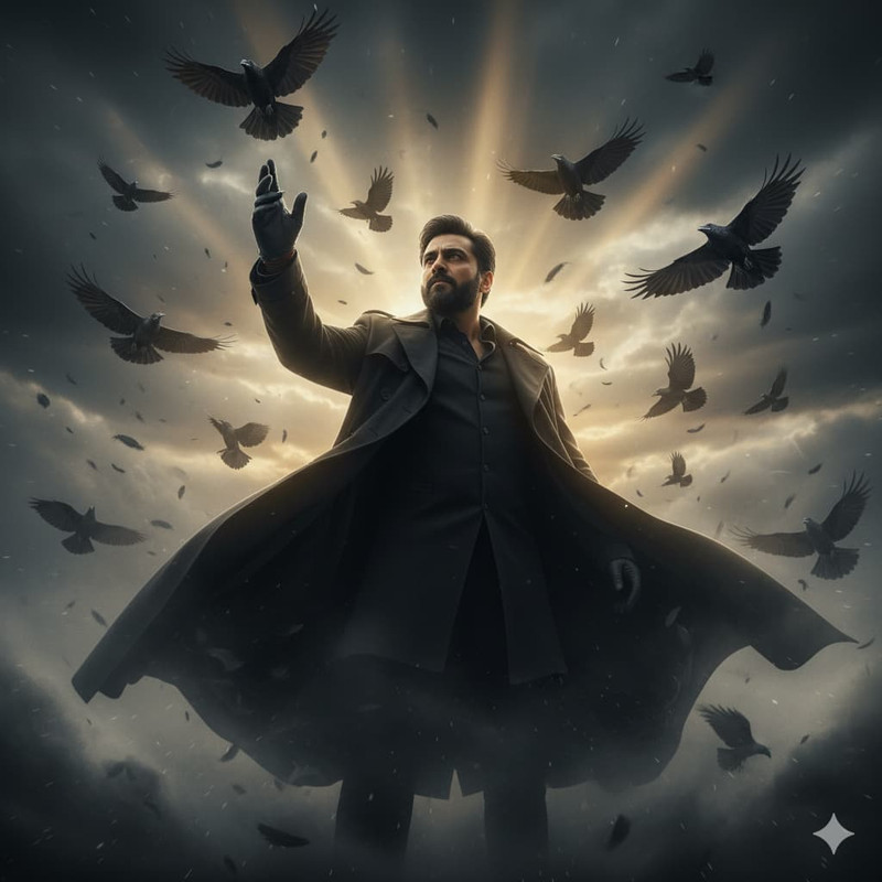 Восхождение с воронами по фото нейросеть