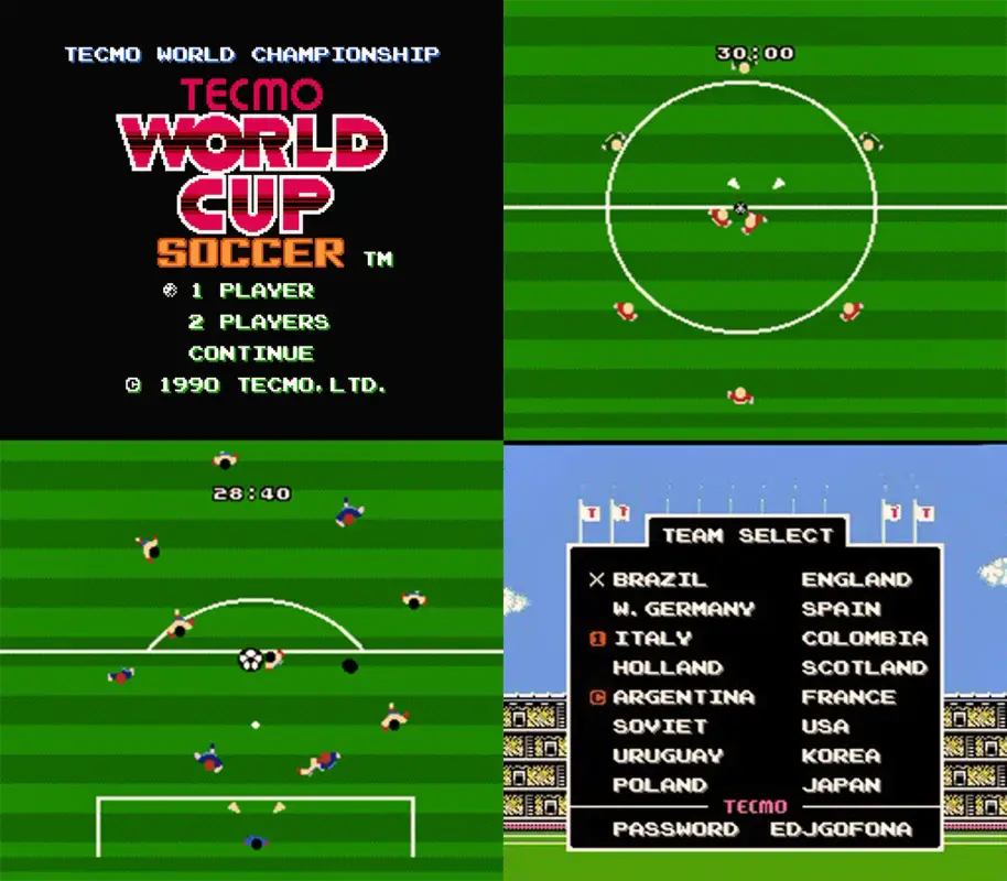 cover NES Tecmo World Cup Soccer