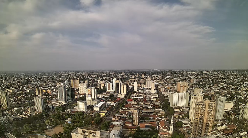 Campo Grande nesta manhã de terça-feira