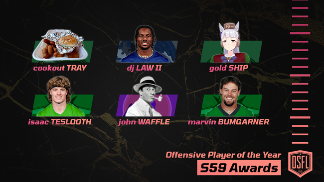 011 DSFL offensive player of the year NOM