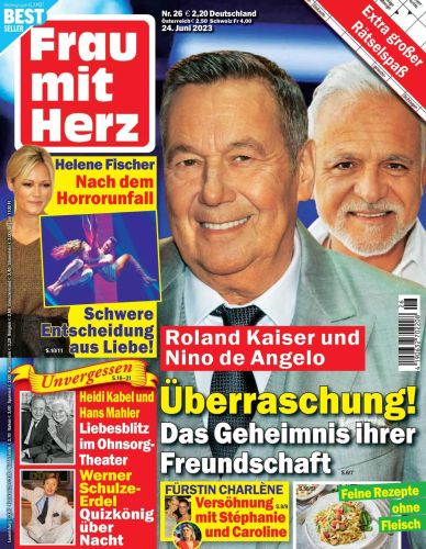 Cover: Frau mit Herz Frauenmagazin No 26 vom 24  Juni 2023