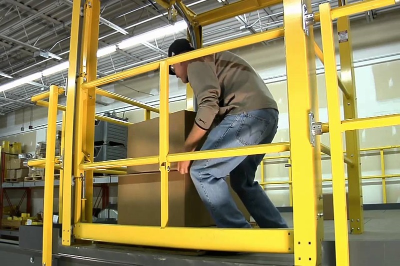 mezzanine fall protection