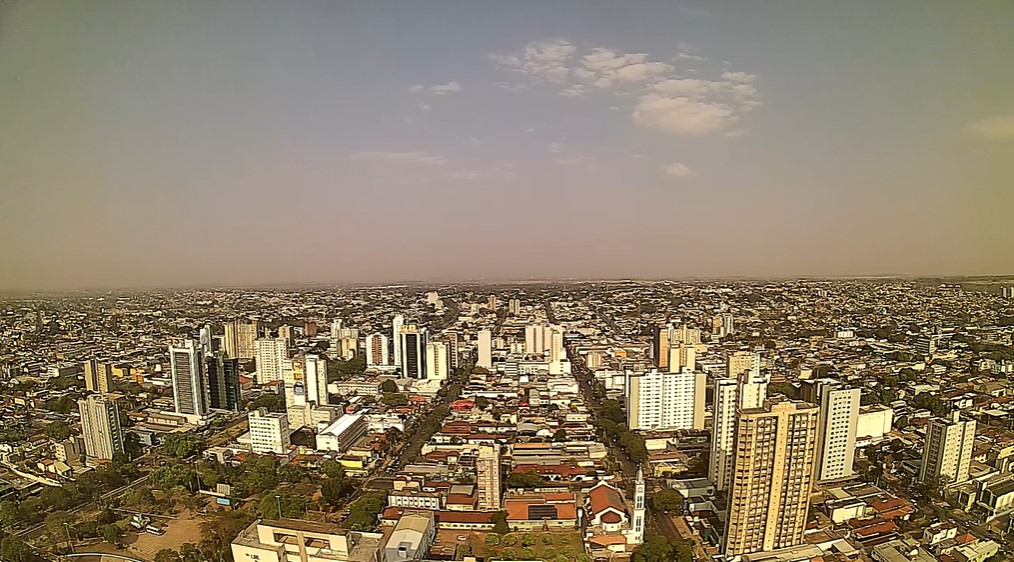 Campo Grande nesta manhã de segunda-feira