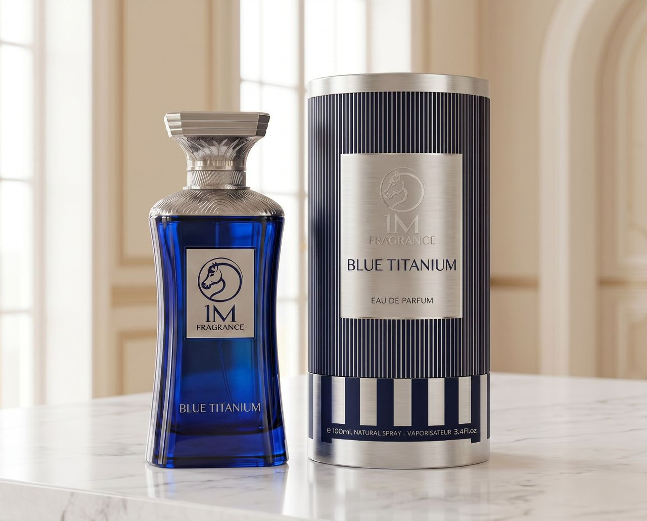 Blue Titanium Eau de Parfum 100ml — 1M Fragrance