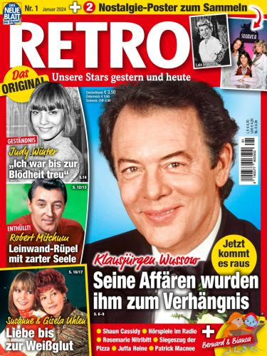 Cover: Retro Magazin Januar No 01 2024