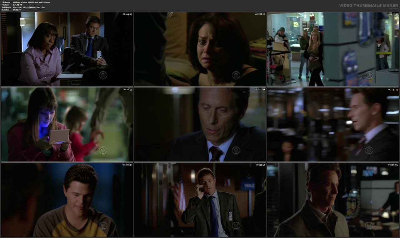 Without a Trace S07E05 Rise and Fall.mkv