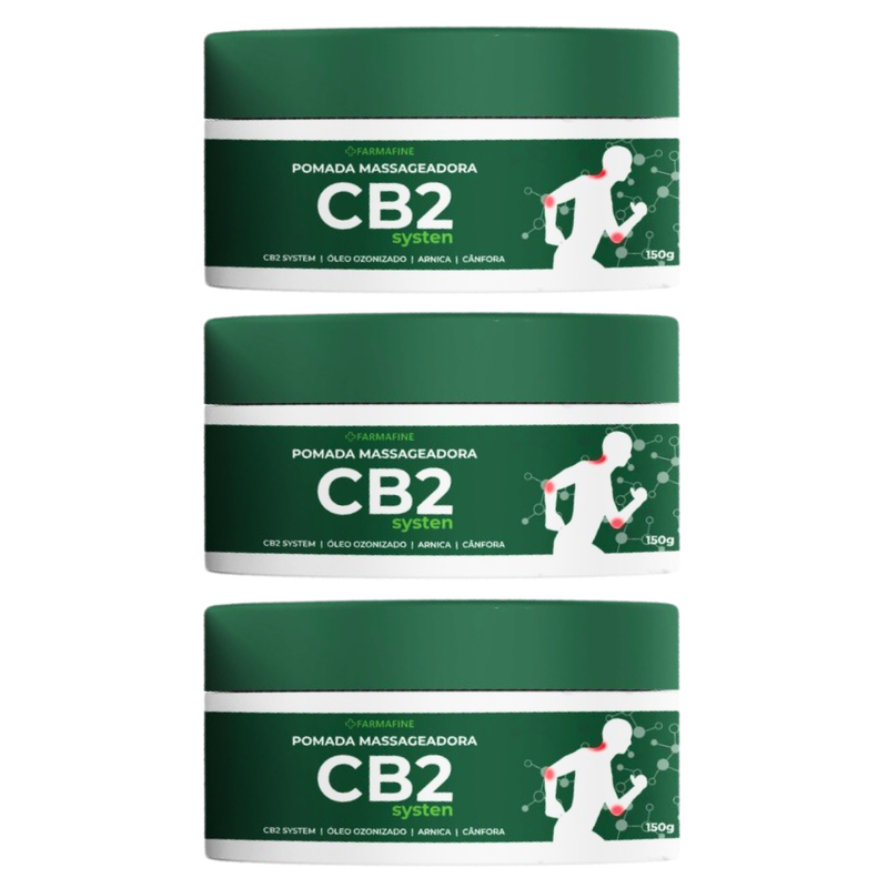 3 frascos CB2
