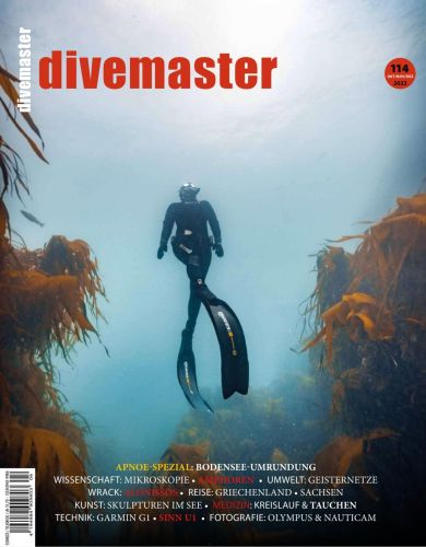 Cover: DiveMaster Magazin No 114 Oktober-Dezember 2022