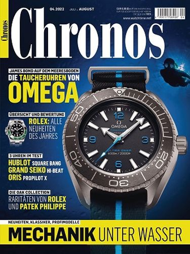 Cover: Chronos Uhrenmagazin No 04 Juli-August 2022