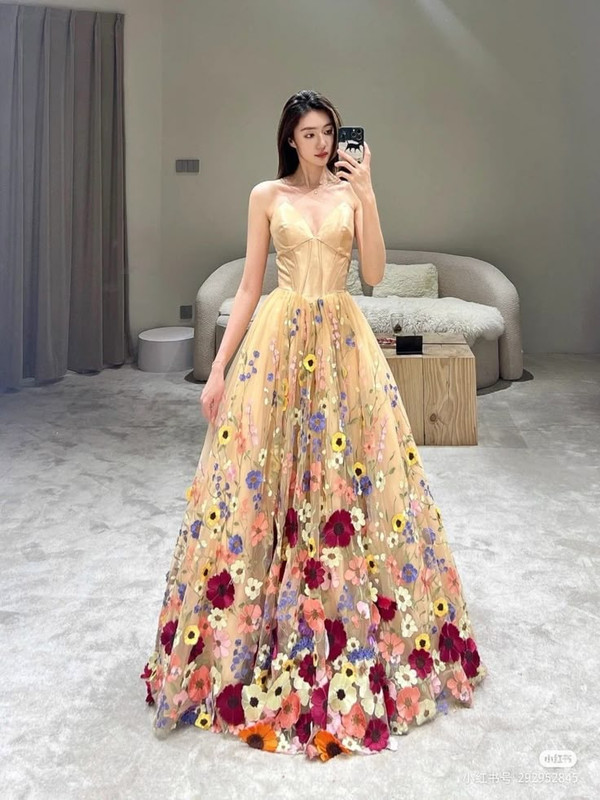 Dress Floral Mewah