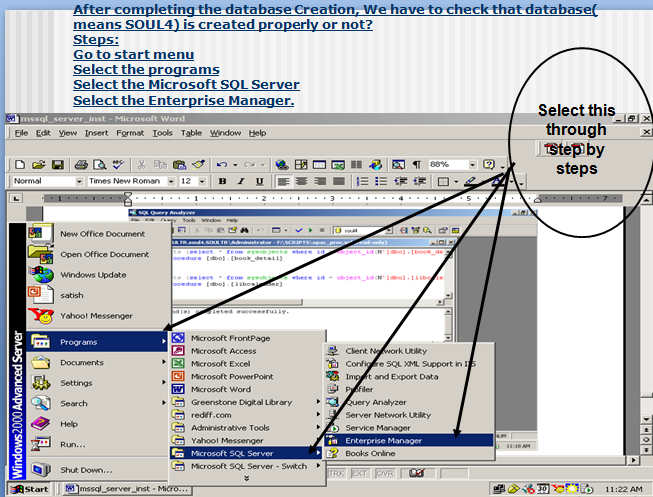 SQL INSTALLATION