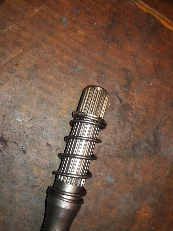 Drive Shaft Spline, Valkyrie (U-joint)