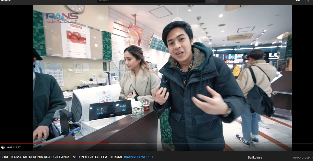 Nagita Slavina dan Jerome Polin