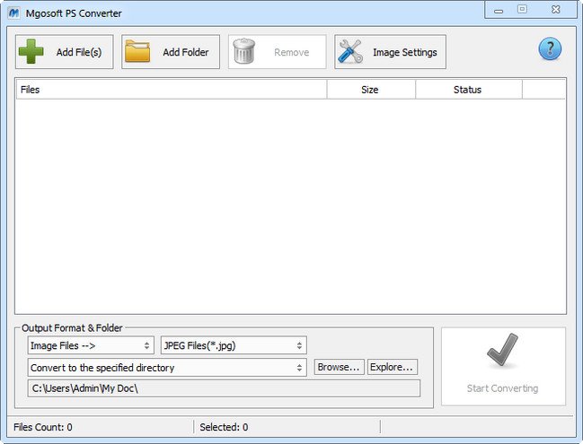 Mgosoft PS Converter 9.1.8