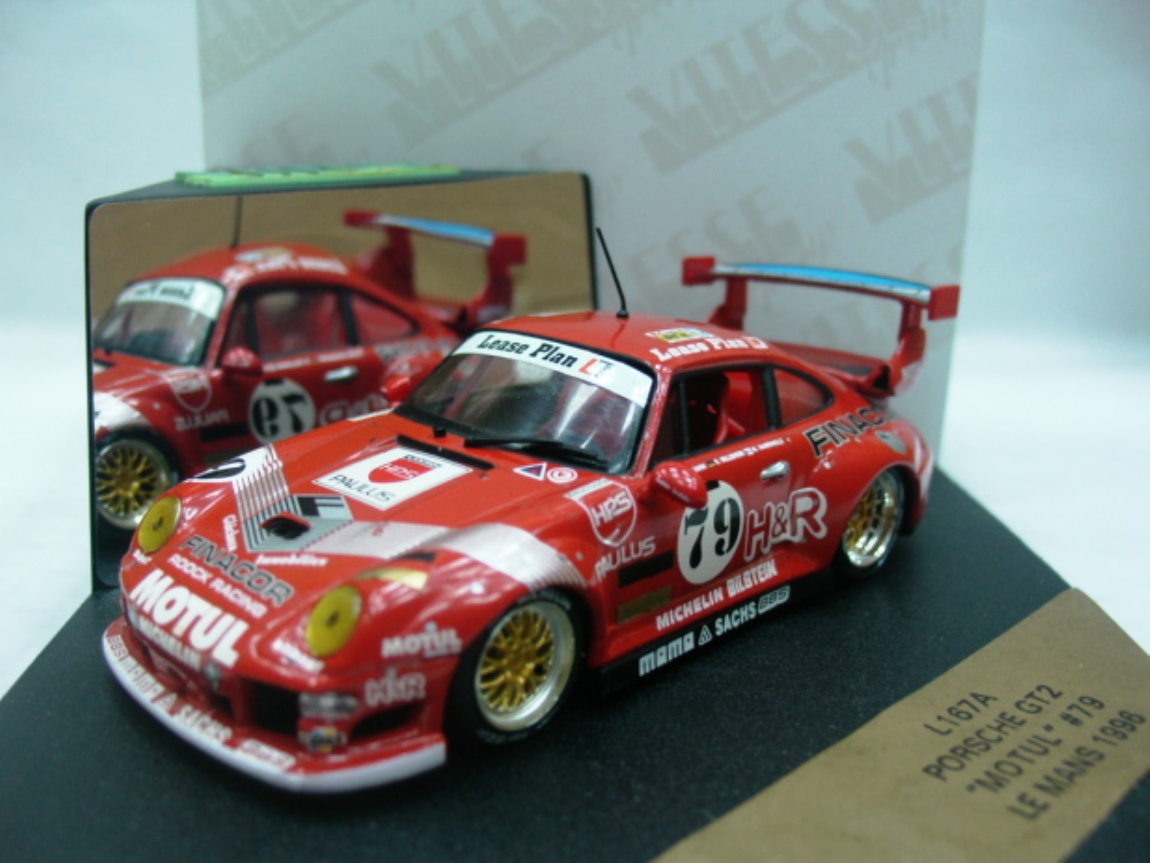 希少】MINICHAMPS ポルシェ993 GT2 レーシング 希少】MINICHAMPS
