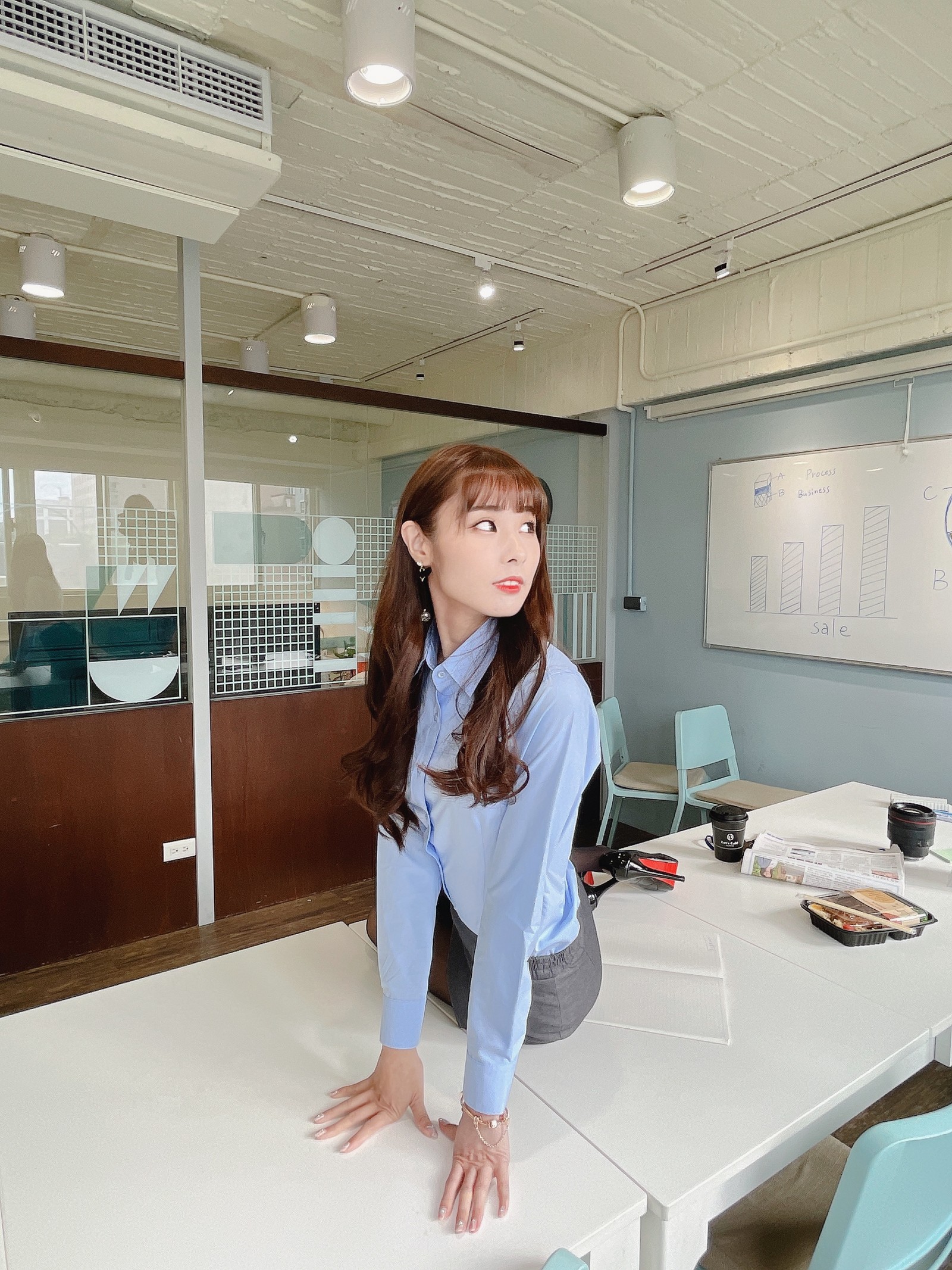 泥泥汝 OL 女郎 B 主题 写真＋视频合集｜高人气职业风作品（350P｜12V｜840MB）插图1