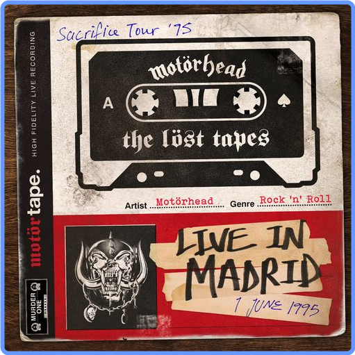 Motorhead - The Lost Tapes Vol. 1 (Live in Madrid 1995) (2021) mp3 320 Kbps