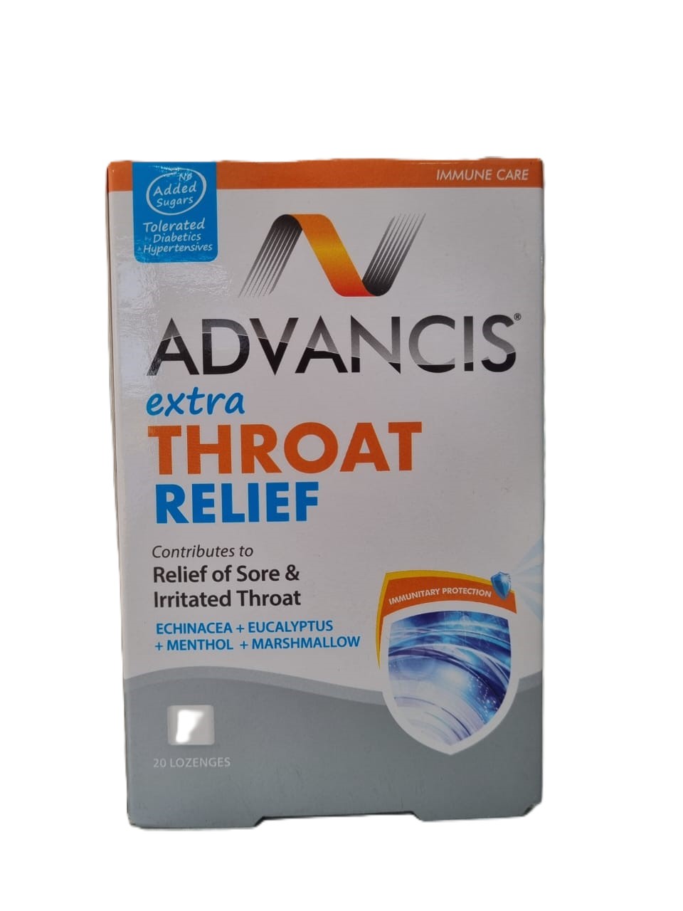Advancis Extra Throat Relief 20S 