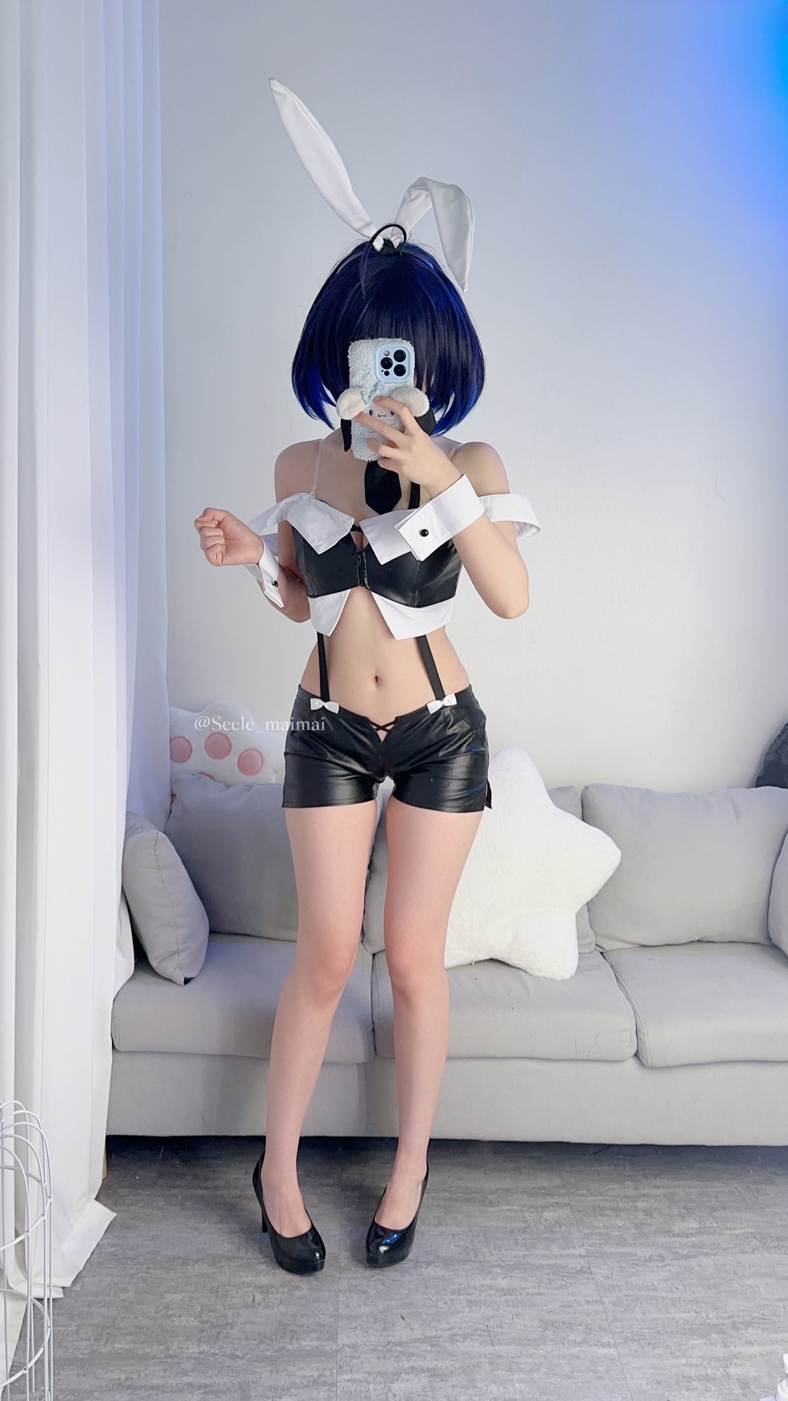 Seele麦麦兔女郎希儿 Cosplay 写真集｜崩坏3高质量高清图包（83P-147.3M）插图1