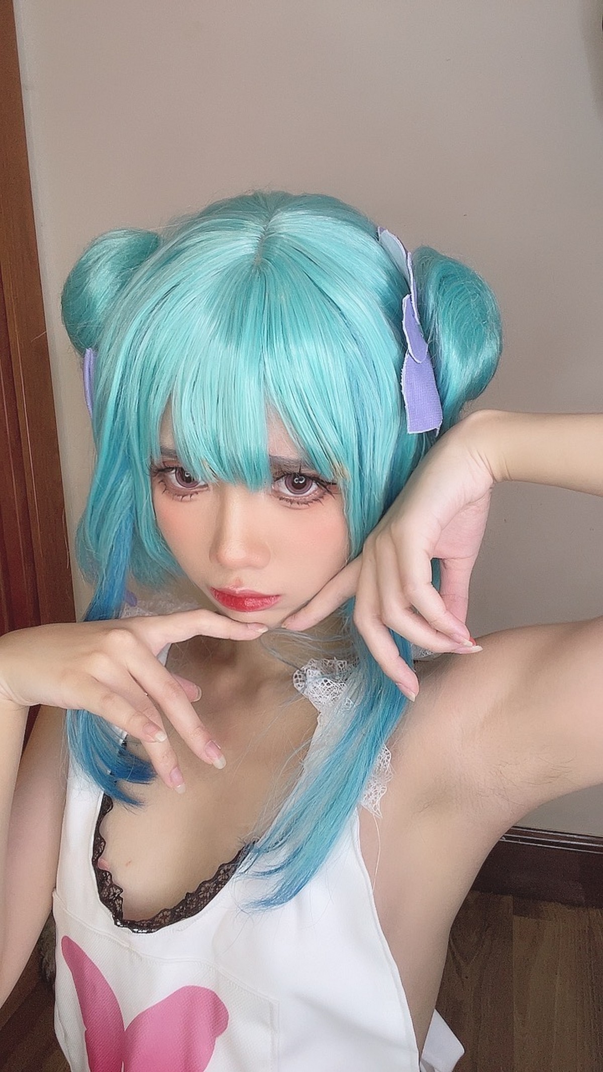 PoppaChan Uruha Rushia Cosplay (Hololive) – 107 Photos 608MB插图8