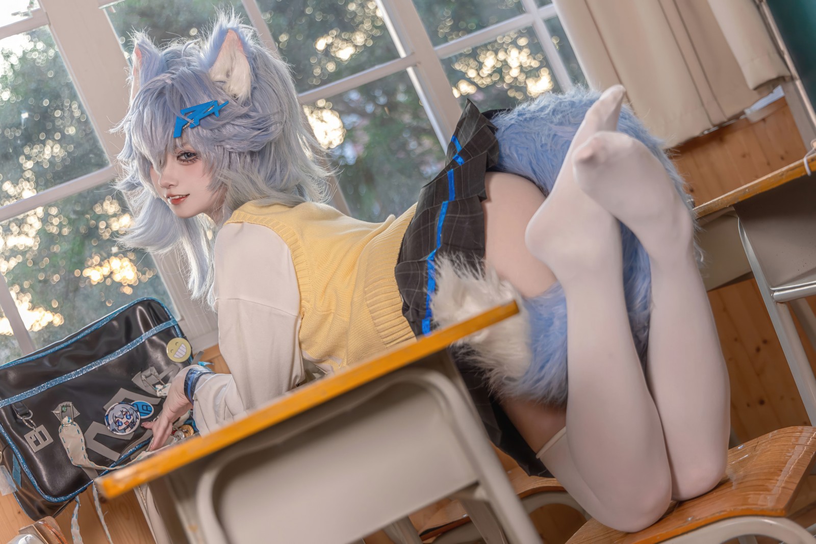 纸悦Etsu_ko《少女前线 PA-15》高校心跳物语 Cosplay 套图[51P-385M]插图8