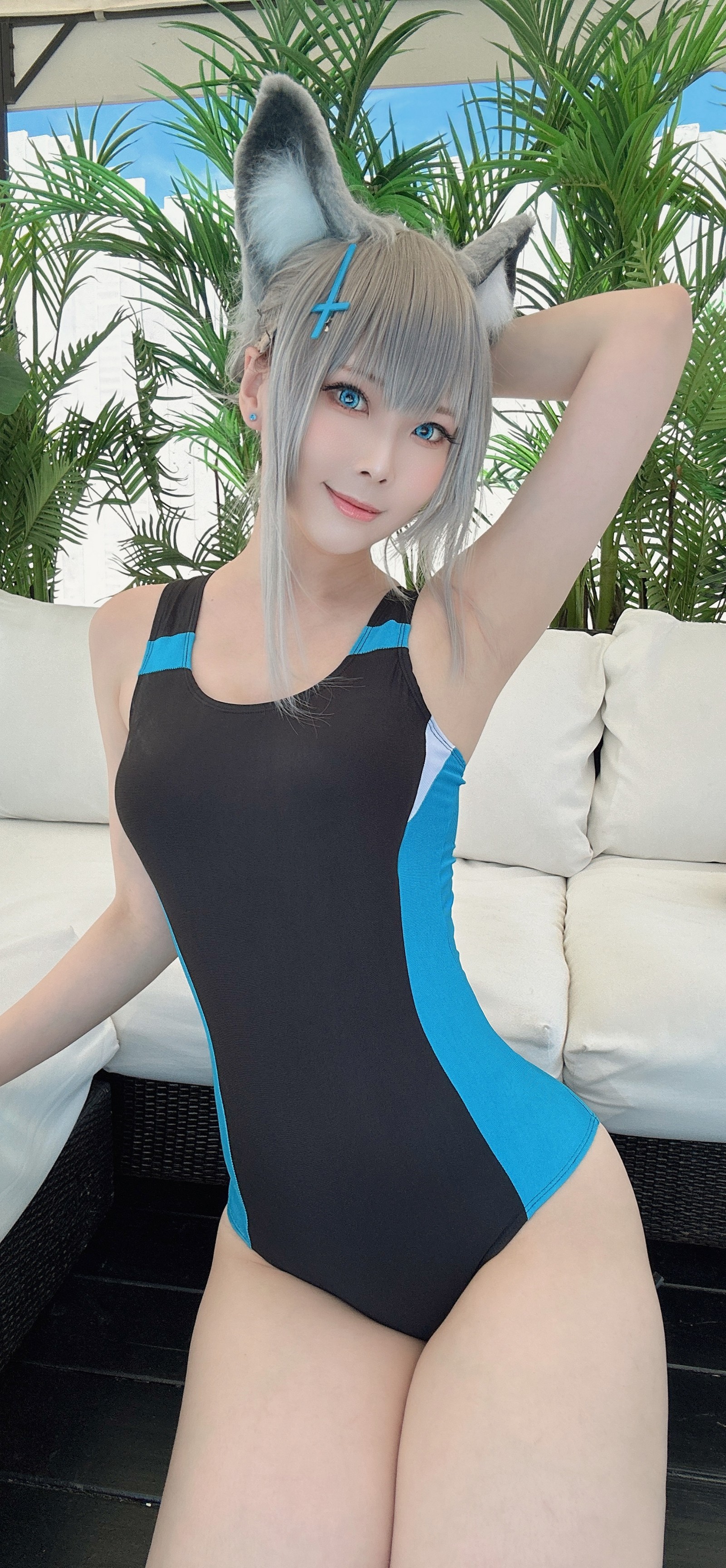 Maou Mo – Shiroko Cos 写真高清合集（23P-91.1M）蔚蓝档案人气角色插图