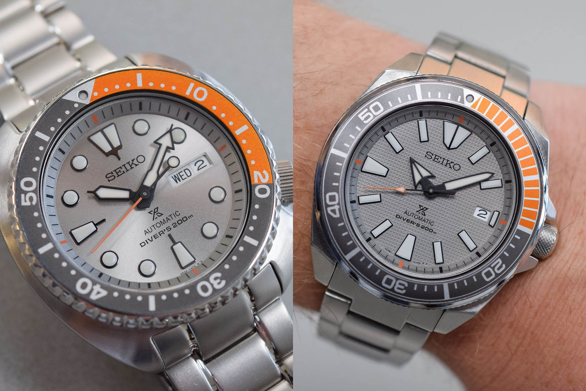 Seiko samurai dawn grey best sale